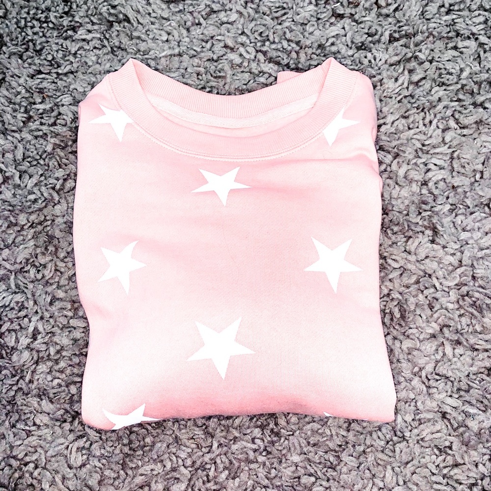 Pink Star Sweatshirt